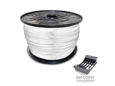 Bobine câble acrylique 3x1,5mm blanc 200mts (bobine grande ø400x200mm) E3-28978