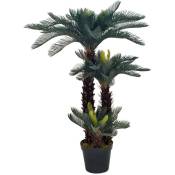 Cycas Palm artificiel avec plante décorative en vase