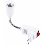 Flexible E27 Base lampe à led porte-ampoule adaptateur