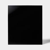 Fond de hotte en verre GoodHome Nashi noir l. 90 cm