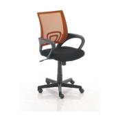 Geus Office Chaise sur un studio de réseau respirant PC PC Ergonomic pivotant Couleur : Orange