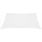 Inlife - Voile de parasol Tissu Oxford carré 2x2 m Blanc