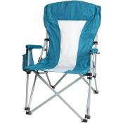 Jamais utilisé] Chaise de camping HHG 495, chaise pliante chaise de pêcheur chaise de régie, lavable housse de protection acier tissu/textile