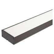 Jandei - Bande linéaire PVC 18W 600x100mm surface/accroche 4200K IP20 cadre noir Bande LED