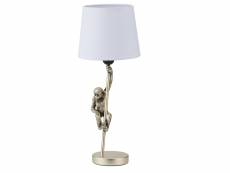 Lampe de table singe or 49 cm