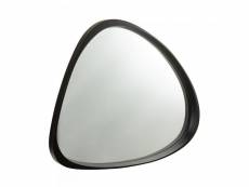 Miroir giles mdf/verre noir l 11004