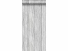 Papier peint rayé gris clair - 347235 - 53 cm x 10,05