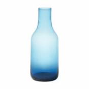 Vase Bottiglia / H 27 cm - Bitossi Home bleu en verre