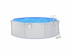 Vidaxl piscine avec échelle de sécurité 460x120 cm