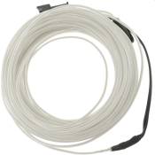 1.3mm câble électroluminescent blanc 5m câble spiralé avec batterie - Bematik