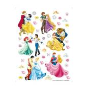 Ag Art - 36 Stickers géant Prince et Princesse Disney