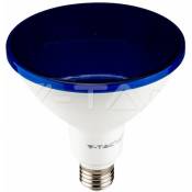 Ampoule led E27 17W PAR38 Couleur Bleu IP65 - V-tac