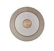 Applique Cymbal LED / Medium - Ø 50 cm - Tissu - Forestier beige en tissu