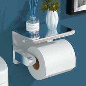 Argent) Porte Papier Toilette, Support Papier Toilette,