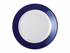 Assiette plate de 195 à 260 mm kristallon - aile bleue - lot de 6 - mélamine230 (ø) x 25 (h) mm x20mm