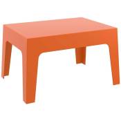 CLP - Table basse box 70 x 50 cm Orange