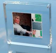 FLUX-frame-design: acrylique-cadre photo - 18 x 18