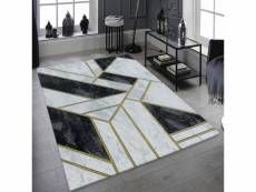 Grafic - tapis effet marbre - doré 080 x 250 cm NAXOS802503817GOLD