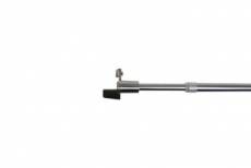 Kit Barre de vitrage GoodHome extensible ⌀7/9mm Long.70/100cm