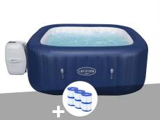 Kit spa gonflable Bestway Lay-Z-Spa Hawaii carré Airjet