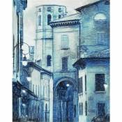 Komar - Papier peint panoramique Emilia - 200 x 250 cm de bleu
