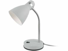 Lampe de bureau en métal new study blanc