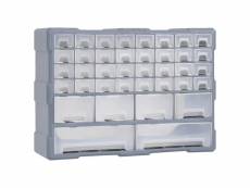 Organisateur multi-tiroirs avec 40 tiroirs boîte à