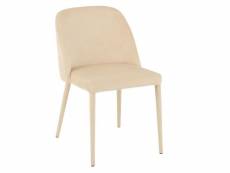Paris prix - chaise design "charlotte" 81cm beige