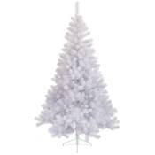 Sapin de Noël impérial blanc Hauteur 180 cm