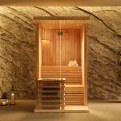 Sauna intérieur Milla , 68 mm Épaisseur de paroi