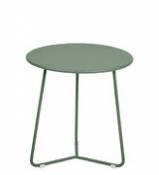 Table d'appoint Cocotte / Tabouret - Ø 34 x H 36 cm - Fermob vert en métal