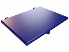 Tablette chevet étagère à suspendre bois bleu foncé 2820C-DF