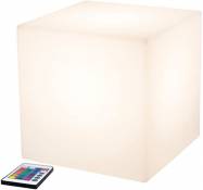 8Seasons Cube lumineux, LED RVB, 33 cm