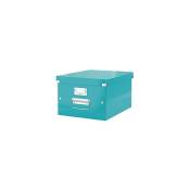 Boîte de rangement carton Leitz Click&Store Wow h 20 x l 28 x p 36,8 cm menthe - Vert menthe