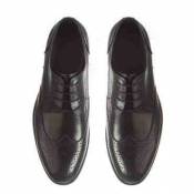 Chaussures Elégance tout Cuir Homme Mocassin ou Lacets Noir a Lacets 43
