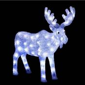 Déco lumineuse Elan 100 led Blanc froid h 73.80 cm - Feeric Christmas - Transparent