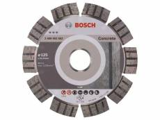Disque à tronçonner bosch best for concrete 125 mm 2608602652