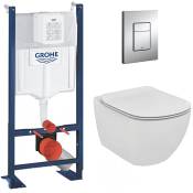 Grohe - Pack wc Ideal Standard Tesi Aquablade sans