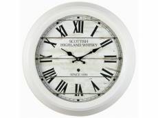 Imagine scottish horloge - blanc - 47 cm 17015