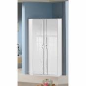 Inside 75 Armoire dressing d'angle KROOS 2 portes 95*95