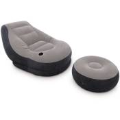 Intex - Fauteuil gonflable avec pouf Ultra Lounge Relax