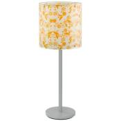 Lampe de table led 7 watts côté jardin lumière motif fleur éclairage salle de bain