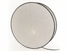 Lampe luna gris perle 49cm