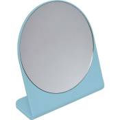 Miroir forme ronde 1 face avec base - vert d eau Tendance
