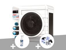 Pompe à chaleur 5 kW Poolex Nano Action + Kit by-pass Ø 32/38 mm + Nettoyant CleanPac