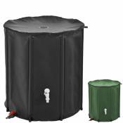 Réservoir souple, récupérateur d'eau de pluie pliable - 200 L - Noir - Linxor - Noir