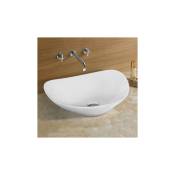 Rue Du Bain - Vasque pour salle de bain Ovale - Céramique - 54x43 cm - Motion