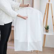 Sacs à vêtements transparents Housses de protection contre la poussière pour le stockage Sacs à vêtements en plastique Sacs à vêtements suspendus 5