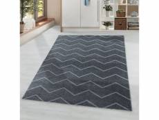 Scandi colors - tapis à chevrons colorés - gris 200 x 290 cm RIO2002904602GREY