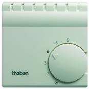 Thermostat intérieur chauffage/refroidissement Theben RAM 708 blanc